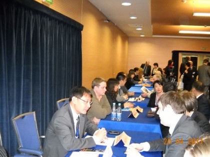 Vice President Xie Lutao Attending the Inaugural Meeting of China-Ukraine Bilateral Entrepreneurs Council